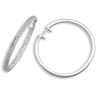 9ct White Gold 0.80ct Diamond Earrings
