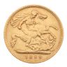 1899 Victoria Old Head UK Half Sovereign Coin