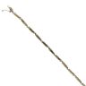 14ct Yellow And White Gold Fancy Bracelet 7"