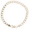 9ct Yellow Gold Curb Bracelet 7.5"