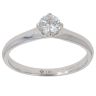 18ct White Gold 0.37ct Brilliant Cut Diamond Solitaire Ring