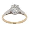 18ct Yellow Gold 0.90ct Diamond Solitaire Ring
