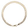 9ct Yellow Gold Curb Bracelet 8"