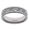 Unique & Co Tungsten Black Carbon Fibre Wedding Ring