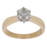 18ct Yellow Gold 1.02ct Tinted Brilliant Cut Diamond Solitaire Ring