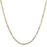 14ct Yellow Gold Chevron Fancy Chain 18"