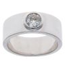 18ct White Gold 0.70ct Old Cut Diamond Wedding Band