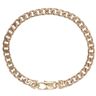 9ct Yellow Gold Curb Bracelet 8.5"