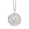 Angel Whisperer Tree of Life Round Necklace