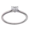 18ct White Gold 0.40ct Heart Cut Diamond Solitaire Ring