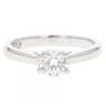 Platinum 0.54ct Leo Diamond Solitaire Ring