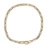9ct Yellow and White Gold Fancy Bracelet 7.5"