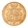 1874 Victoria Young Head UK Half Sovereign Coin