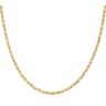 9ct Yellow Gold lightweight Rope Chain 24"