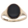 9ct Yellow Gold Onyx Signet Ring