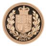 2002 Elizabeth II Fourth Portrait UK Half Sovereign Coin