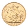 1908 Edward VII Large Head UK Full Sovereign Coin