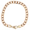 9ct Yellow Gold Curb Bracelet 8"