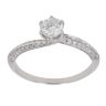 18ct White Gold 0.60ct Brilliant Cut Diamond Solitaire Ring