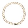 9ct Yellow Gold Curb Bracelet 8.5"