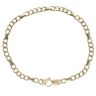 9ct Yellow Gold Fancy Bracelet 9"