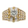 18ct Yellow Gold Fancy Diamond Ring