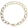 9ct Yellow Gold Curb Bracelet 8"
