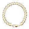 9ct Yellow Gold Curb Bracelet 8.5"
