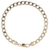 9ct Yellow Gold Curb Bracelet 8"