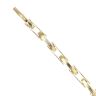 18ct Yellow Gold Fancy Bracelet 7.5"