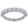 Platinum 1.45ct Brilliant Cut Diamond Half Eternity Ring