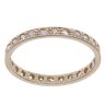 9ct Yellow Gold Cubic Zirconia Full Eternity Ring