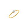22ct Yellow Gold Cubic Zirconia Ring