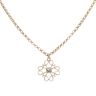 9ct Yellow Gold 0.10ct Diamond Pendant and Chain 26"