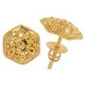 22ct Yellow Gold Filigree Stud Earrings