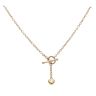 9ct Yellow Gold Heart T-Bar Belcher Chain 20"