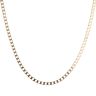 9ct Yellow Gold Curb Chain 22"