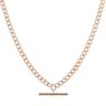 9ct Yellow Gold Albert T-Bar Chain 18"