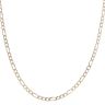 9ct Yellow Gold Figaro Chain 24"