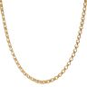 Silver Gold Plated Belcher Chain 24"