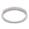 Platinum 0.26ct Brilliant Cut Diamond Half Eternity Ring