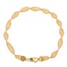 22ct Yellow Gold Twist Bracelet 7.5"