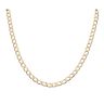 9ct Yellow Gold Curb Chain 22"