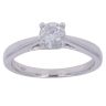 9ct White Gold 0.50ct Brilliant Cut Diamond Solitaire Ring