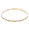 9ct Yellow Gold Plain Bangle