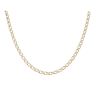 9ct Yellow Gold Double Curb Chain 24"