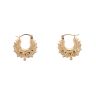 9ct Yellow Gold Gypsy Creole Earrings