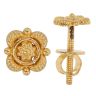 22ct Yellow Gold Flower Stud Earrings