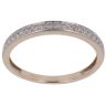 9ct Yellow Gold 0.20ct Brilliant Cut Diamond Eternity Ring