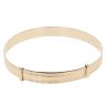 9ct Yellow Gold Expanding Patterned Bangle
